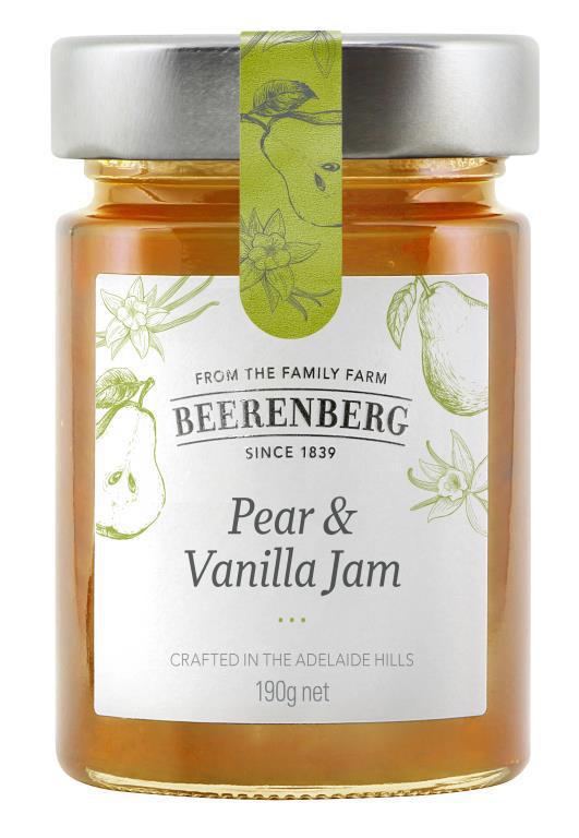 Pear & Vanilla Jam - Whisked.net.au