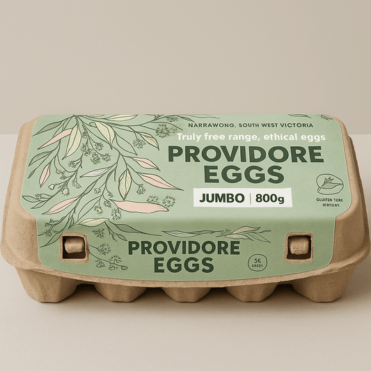 Providore Farm Free Range Jumbo Eggs 800g - Whisked.net.au