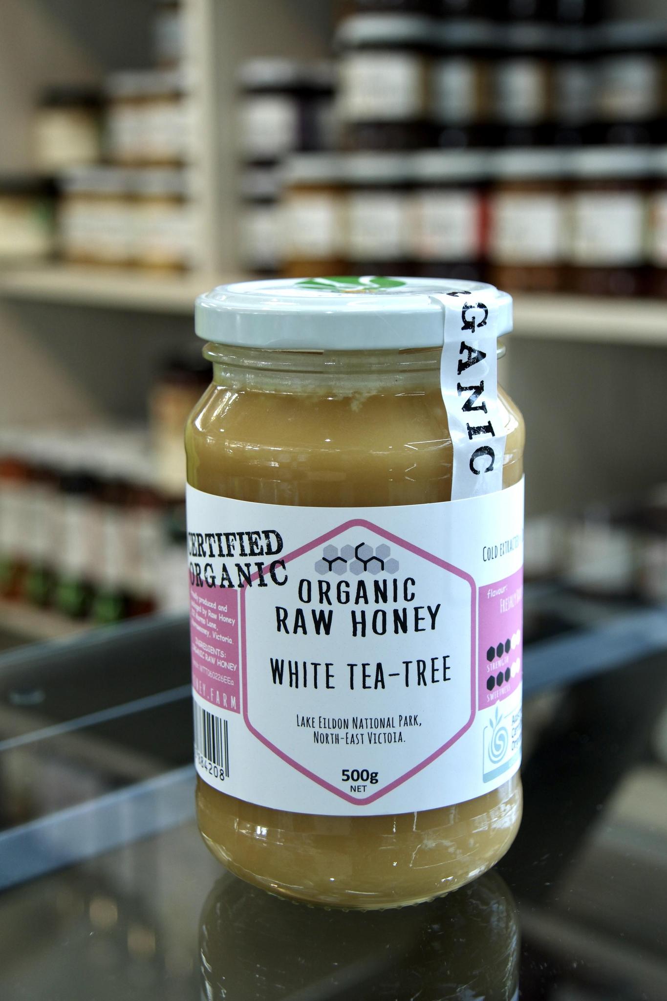 Raw Honey - Organic White Tea-Tree - Whisked.net.au