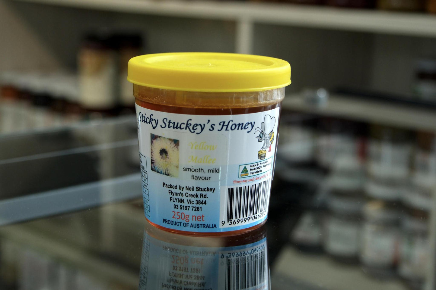 Sticky Stuckey's Honey 250g Tubs - Whisked.net.au