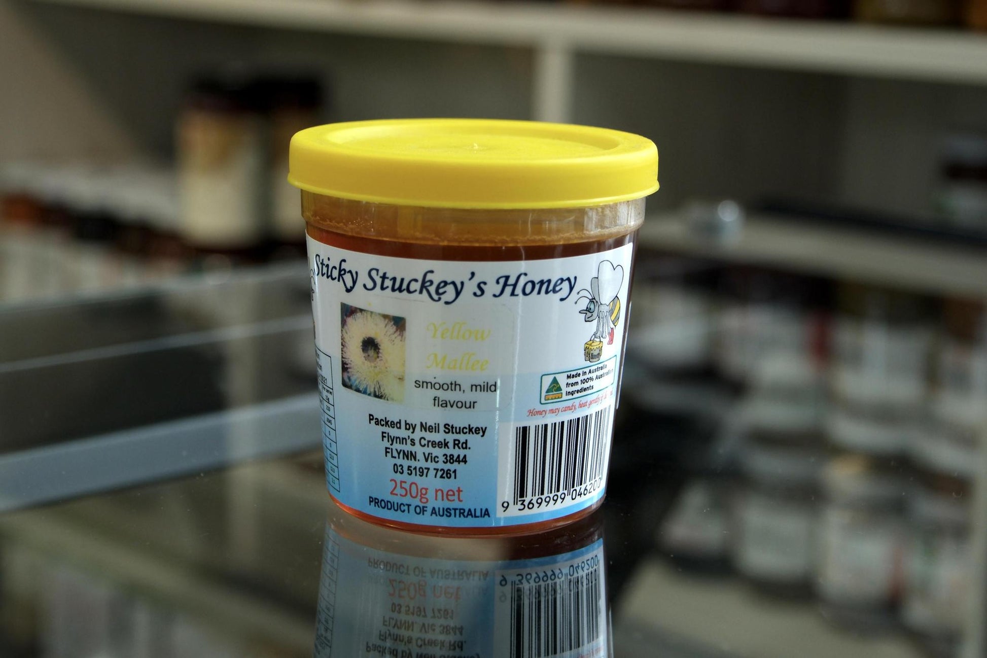 Sticky Stuckey's Honey 250g Tubs - Whisked.net.au