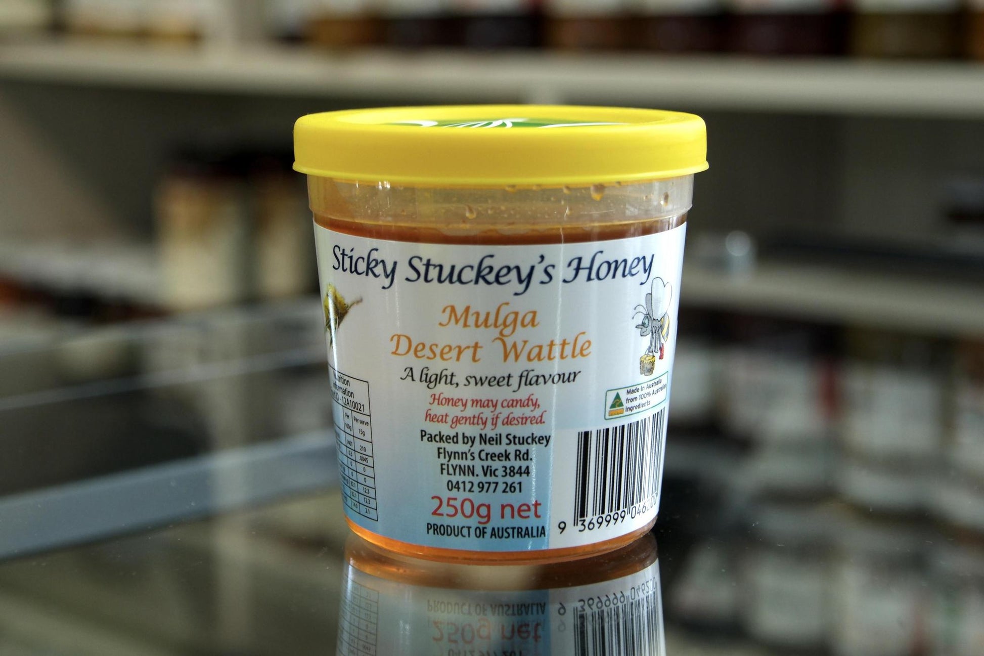 Sticky Stuckey's Honey 250g Tubs - Whisked.net.au