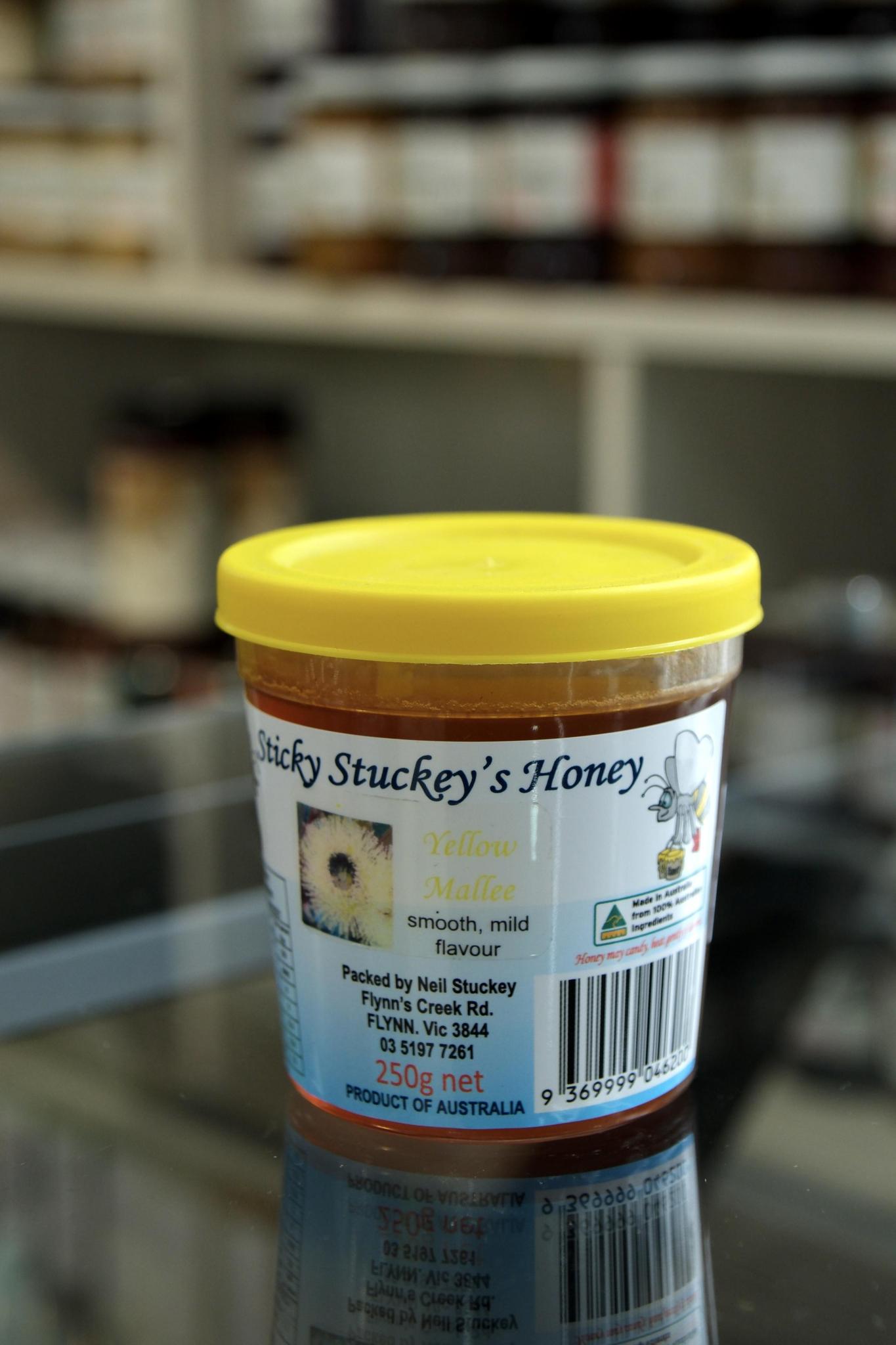 Sticky Stuckey's Honey 250g Tubs - Whisked.net.au