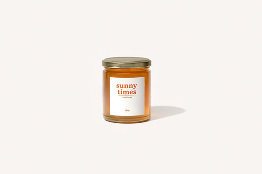 Sunny Times Raw Honey 380g - Whisked.net.au