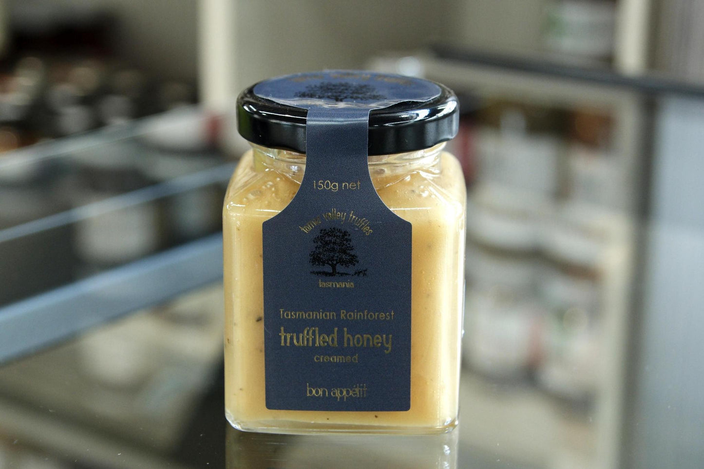 Tamar Valley Truffles - Tasmanian Rainforest Truffled Creamed honey - 150g - Whisked.net.au