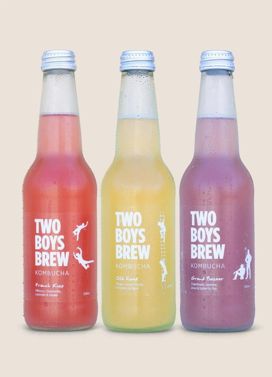 Two Boys Brew Kombucha 330 mL - Whisked.net.au
