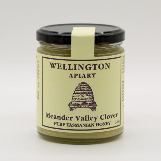 Wellington Apiary - Meander Valley Clover Honey 325g - Whisked.net.au