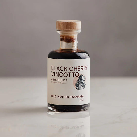 Wild Mother Tasmania - Black Cherry Vincotto - 200mL - Whisked.net.au