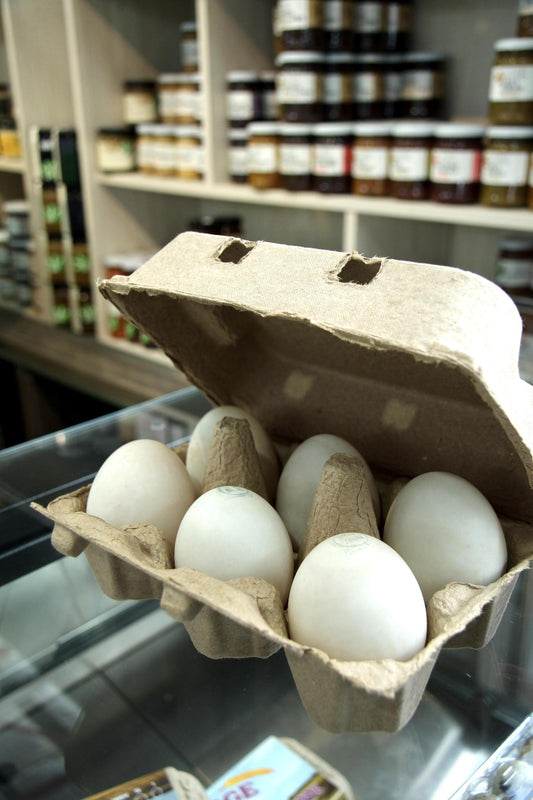 Woodlands Ducks - Free Range Duck Eggs 6 Pack - Min. 500 - Whisked.net.au