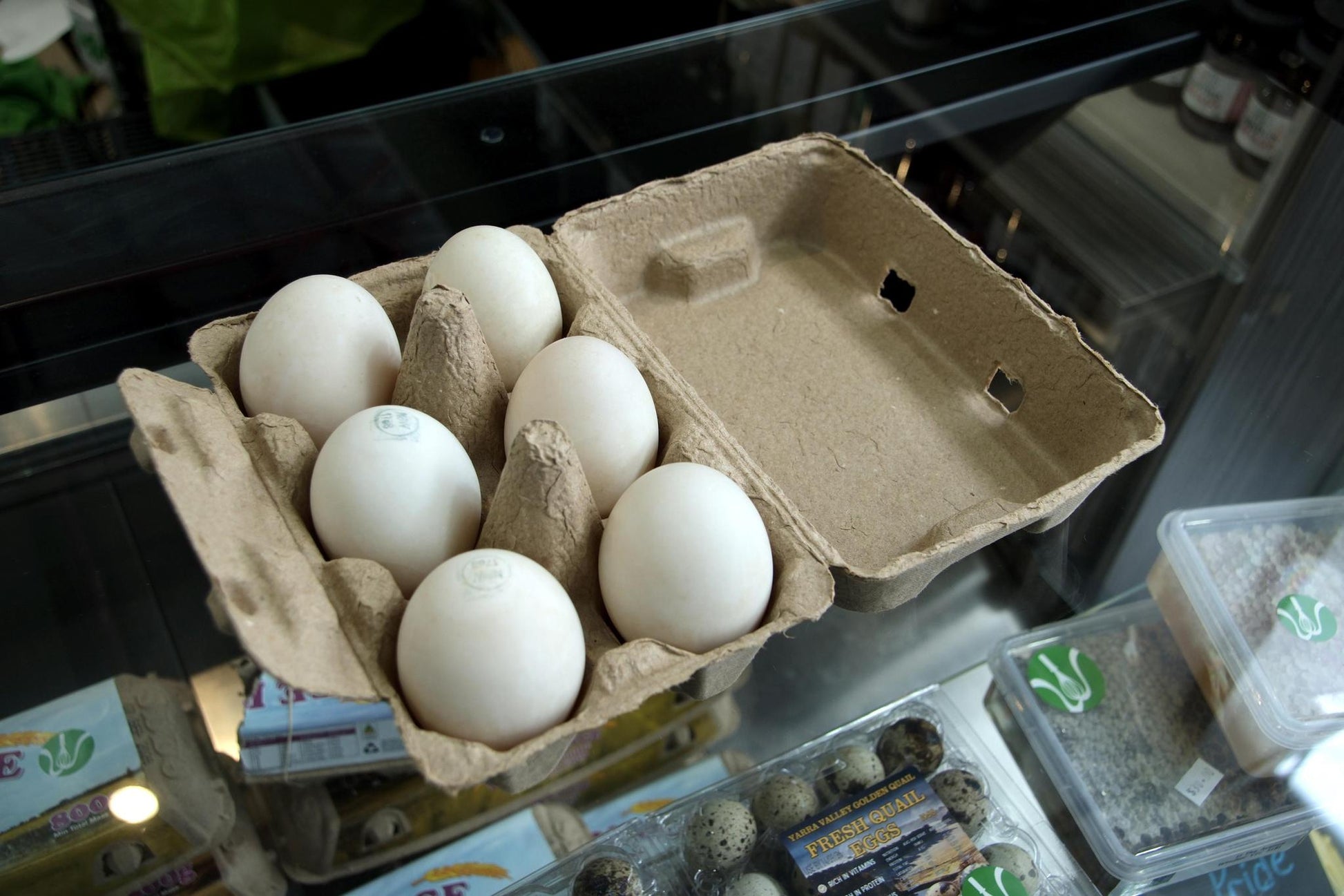 Woodlands Ducks - Free Range Duck Eggs 6 Pack - Min. 500 - Whisked.net.au