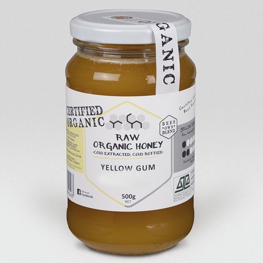 Organic Raw Yellow Box