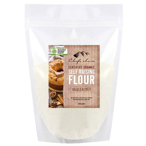 Organic Flour Self - Raising - Whisked.net.au