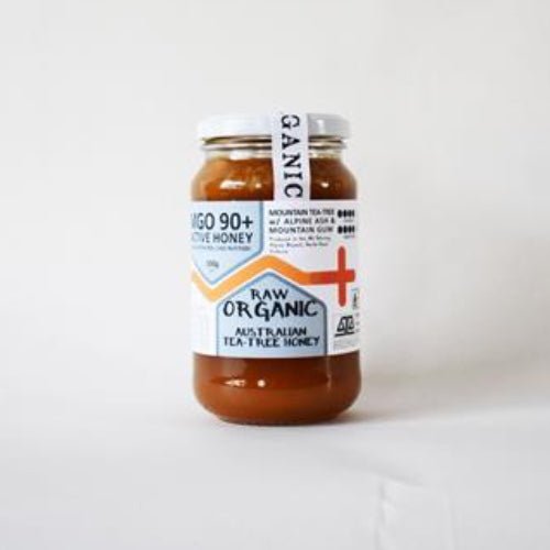 Organic Raw Mountain Tea Tree MGO 90+ - Whisked.net.au