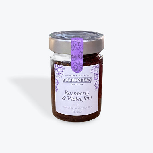 Raspberry & Violet jam - Whisked.net.au