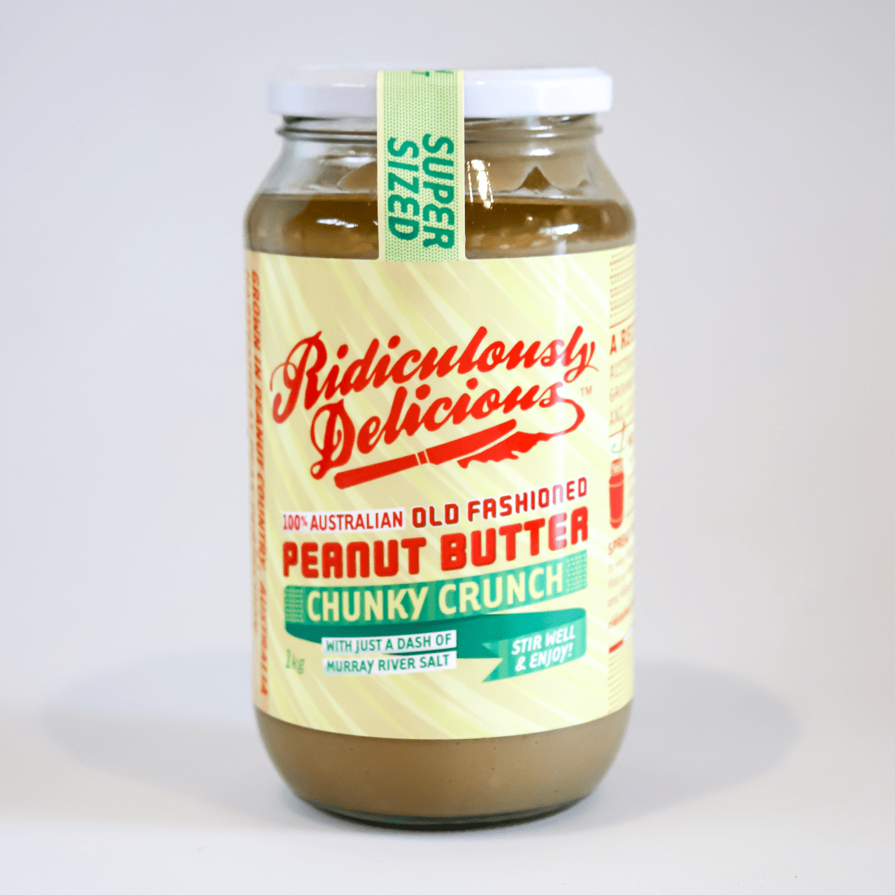 Ridiculously Delicious Chunky Crunch Peanut Butter - Whisked.net.au