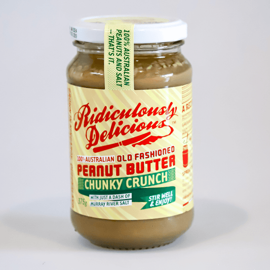 Ridiculously Delicious Chunky Crunch Peanut Butter - Whisked.net.au