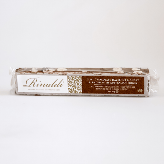 Soft Chocolate Hazelnut Nougat - Whisked.net.au