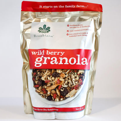 Wild berry Granola - Whisked.net.au